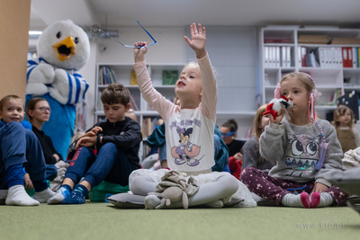 Sopot. Miniteka. Spotkanie z Mewą Sopocianką. 23.11....