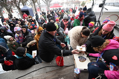 34 Finał WOŚP w Sopocie. Sopot. Nz Magdalena Czarzyńska-Jachim...