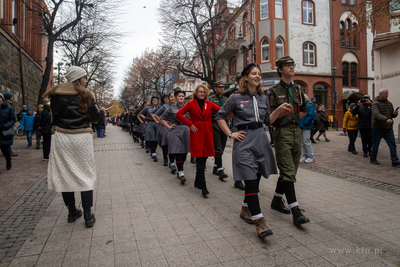 Sopot. Święto Niepodległości. Parada rowerzystów,...