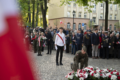 Uroczystości pod pomnikiem Martyrologii Polskich Mieszkańców...