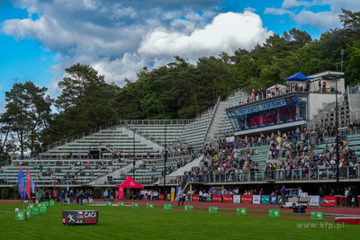 Stadion Leśny w Sopocie.  28. Grand Prix Sopotu im....
