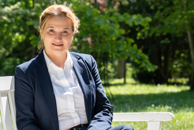 Sesja Rady Miasta Sopotu. Nz. Magdalena Cieślik -...