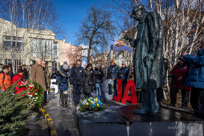 Sopot. 101 rocznica urodzin Władysława Bartoszewskiego.
19.02.2023
fot....