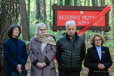 Sopot.  Wielka Gwiazda,  Lasy Sopockie.  Uroczyste...