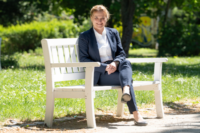 Sesja Rady Miasta Sopotu. Nz. Magdalena Cieślik -...