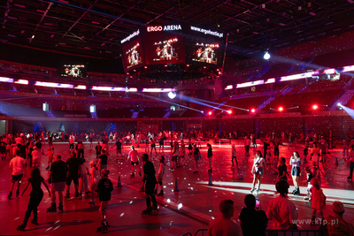 Sopot/Gdańsk Ergo Arena. Rolkowisko w Ergoarenie....