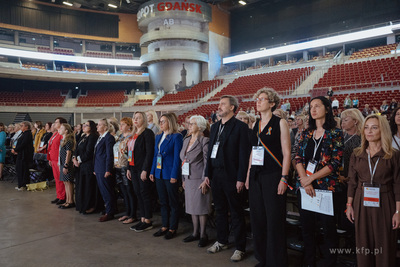 Gdańsk, Ergo Arena. XVI Kongres Kobiet. 
28.09.2024
Fot....