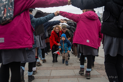 Sopot. Święto Niepodległości. Parada rowerzystów,...