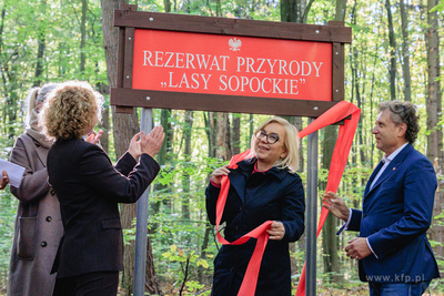Sopot.  Wielka Gwiazda,  Lasy Sopockie.  Uroczyste...