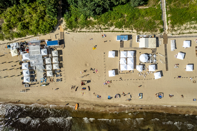 Wejscie na plażę nr 32A i 33  w Sopocie.
01.08.2022
fot....