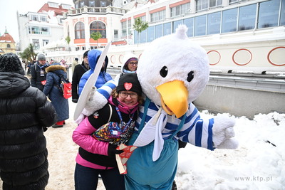 34 Finał WOŚP w Sopocie. Sopot. Nz Magdalena Czarzyńska-Jachim...