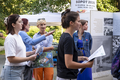 Piknik otwarcia Budżetu Obywatelskiego na Brodwinie....