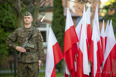 Uroczystości pod pomnikiem Martyrologii Polskich Mieszkańców...