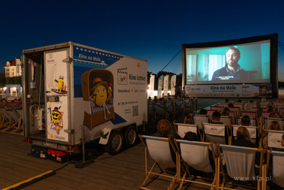 Kino Letnie na Molo w Sopocie w ramach Festiwalu Sopot...
