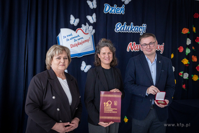 Z okazji Dnia Edukacji Narodowej 34 nauczycieli z Sopotu...