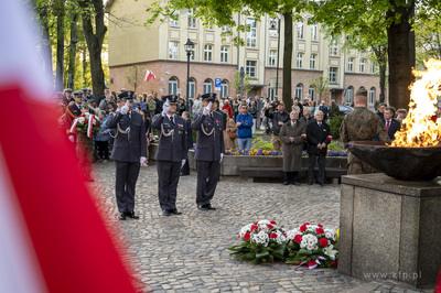 Uroczystości pod pomnikiem Martyrologii Polskich Mieszkańców...