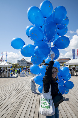 Sopot. Skwer Kuracyjny. Weekend Europejski. Europejski...