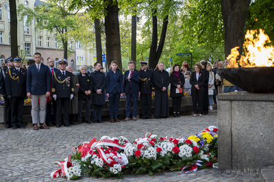 Uroczystości pod pomnikiem Martyrologii Polskich Mieszkańców...