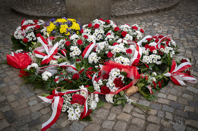 Uroczystości pod pomnikiem Martyrologii Polskich Mieszkańców...
