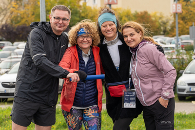 PKO Sopot Półmaraton. Nz. Michał Banacki, Magdalena...