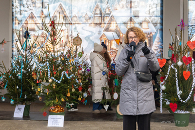 Sopot. Zapalenie światełek na ustrojonych przez dzieci...