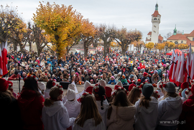 Sopot. Święto Niepodległości. Parada rowerzystów,...