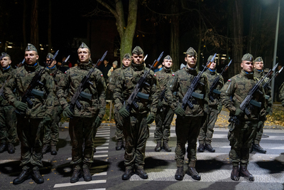 Sopot. Świeto Niepodległości. Msza w kościele św....