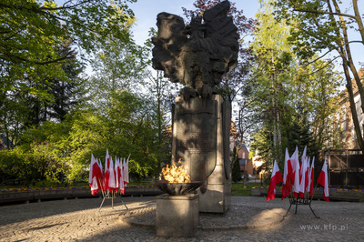 Uroczystości pod pomnikiem Martyrologii Polskich Mieszkańców...