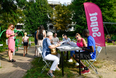 Sopot, ul. 23 Marca. Piknik sąsiedzki Budżetu Obywatelskiego...