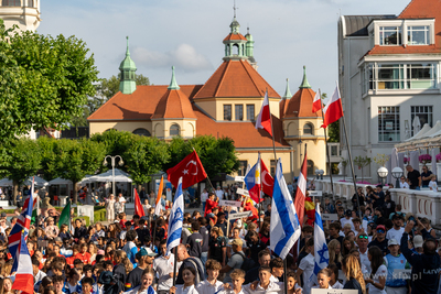 Sopot. Ceremonia Otwarcia Mistrzostw Europy Ergo Hestia...