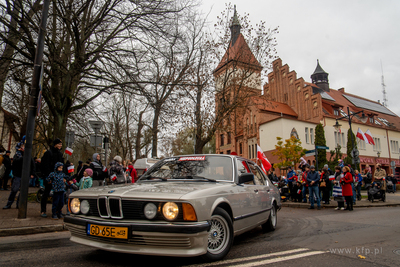 Sopot. Święto Niepodległości. Parada rowerzystów,...