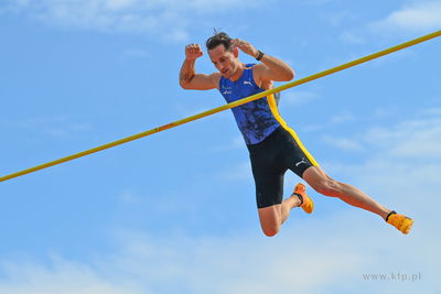 36. Tyczka na molo. Nz. Renaud Lavillenie 23.06.2023...