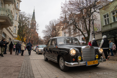 Sopot. Święto Niepodległości. Parada rowerzystów,...