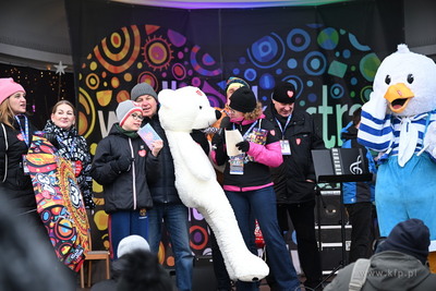 34 Finał WOŚP w Sopocie. Sopot. Nz Magdalena Czarzyńska-Jachim...