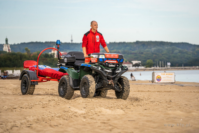 WOPR Sopot. Quad sopockich ratowników wodnych. 23.09.2023...