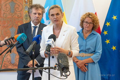 Konferencja prasowa Ministy Edukacji Narodowej, Barbary...