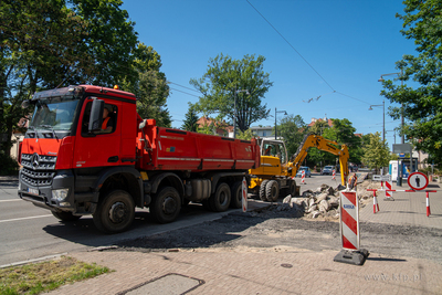Remont nawierzchni alei Niepodległości w Sopocie....