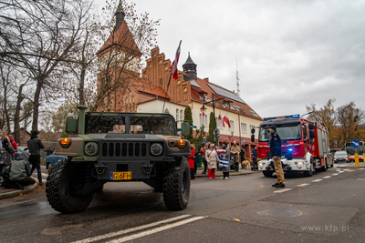 Sopot. Święto Niepodległości. Parada rowerzystów,...