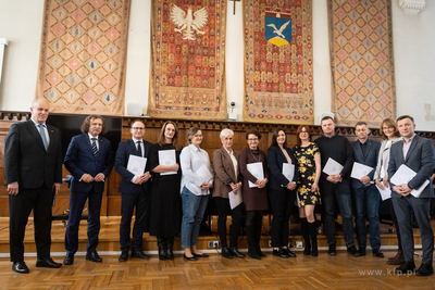 Sesja Rady Miasta Sopotu. Wręczenie nagród i wyróżnień...