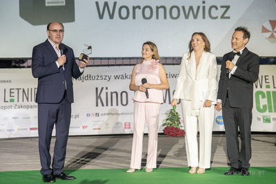 Sopot. Molo. Festiwal BNP Paribas Kino Letnie. Uroczysta...