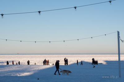 Zimowy Sopot. 15.02.2026 / fot. Anna Rezulak / KFP