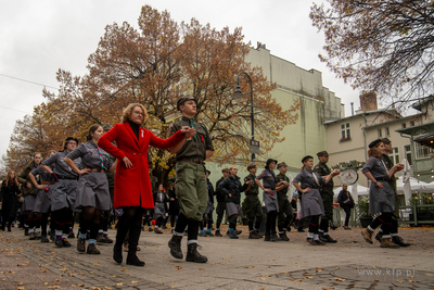 Sopot. Święto Niepodległości. Parada rowerzystów,...