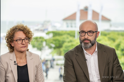Sopot. Państwowa Galeria Sztuki. Konferencja prasowa...