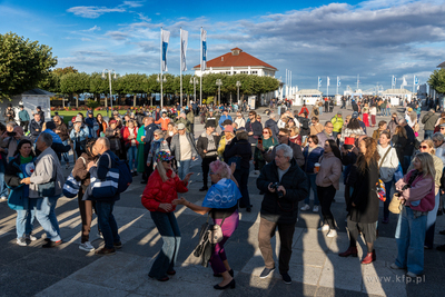 Sopot. Skwer Kuracyjny. Sopocianie świetują 125 lecie...