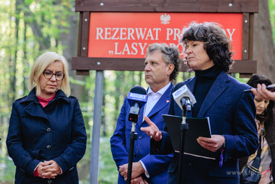 Sopot.  Wielka Gwiazda,  Lasy Sopockie.  Uroczyste...