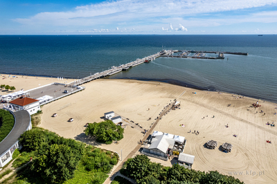 Wejscie na plażę nr 23  w Sopocie.
01.08.2022
fot....