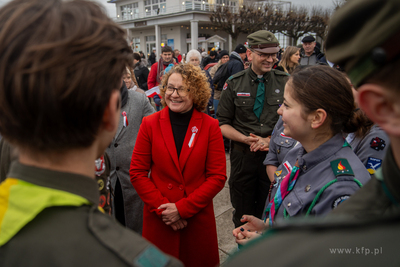 Sopot. Święto Niepodległości. Parada rowerzystów,...